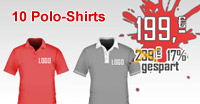 Angebot 10 Polo-Shirts