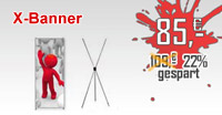 Angebot X-Banner