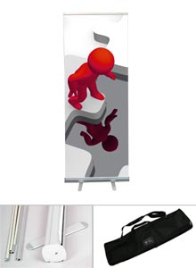 Tisch X-Banner