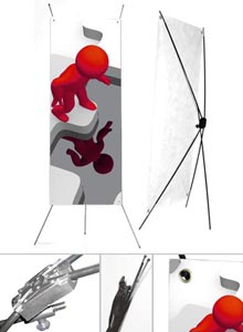 X-Banner 60 x 160 cm