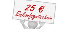 25 Euro Einkaufsgutschein