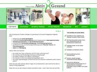 Pagedesign Aktiv & Gesund