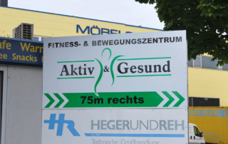 aktivundgesund-werbeschild
