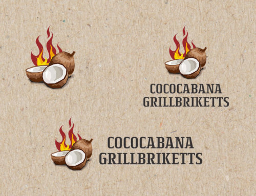 Cococabana Grillbriketts Logoentwicklung