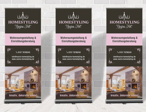 Roll-up Display Homestyling