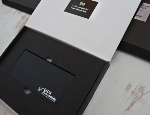 Powerbanks Werbegeschenke Delta Automobile Mainz