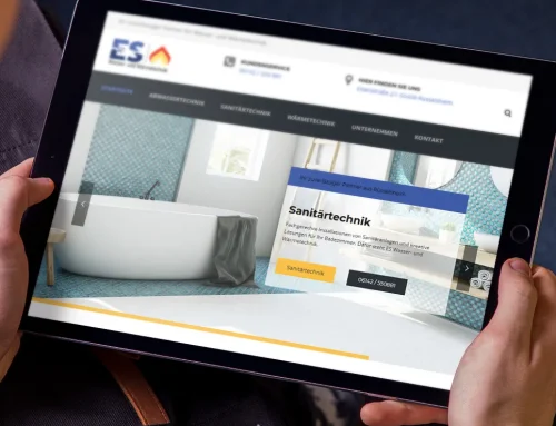 Wasser- und Wärmetechnik – Webdesign Rüsselsheim