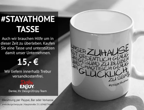 #stayathome Tasse