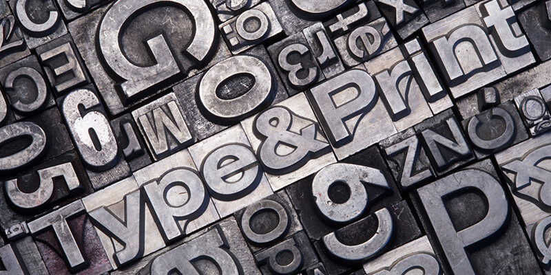 typografie